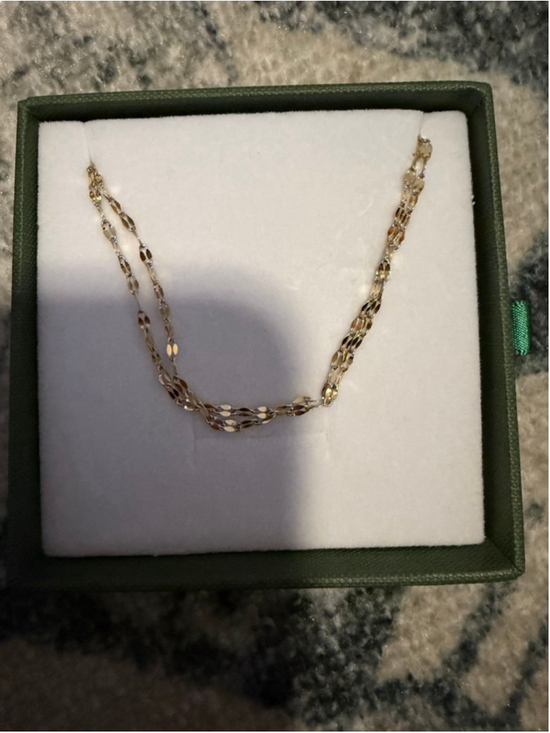 D. Louise Jewelry - D. Louise Double Dainty Anklet - Gold - BNWT